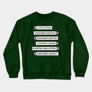 Midsomer Signs (3) Crewneck Sweatshirt